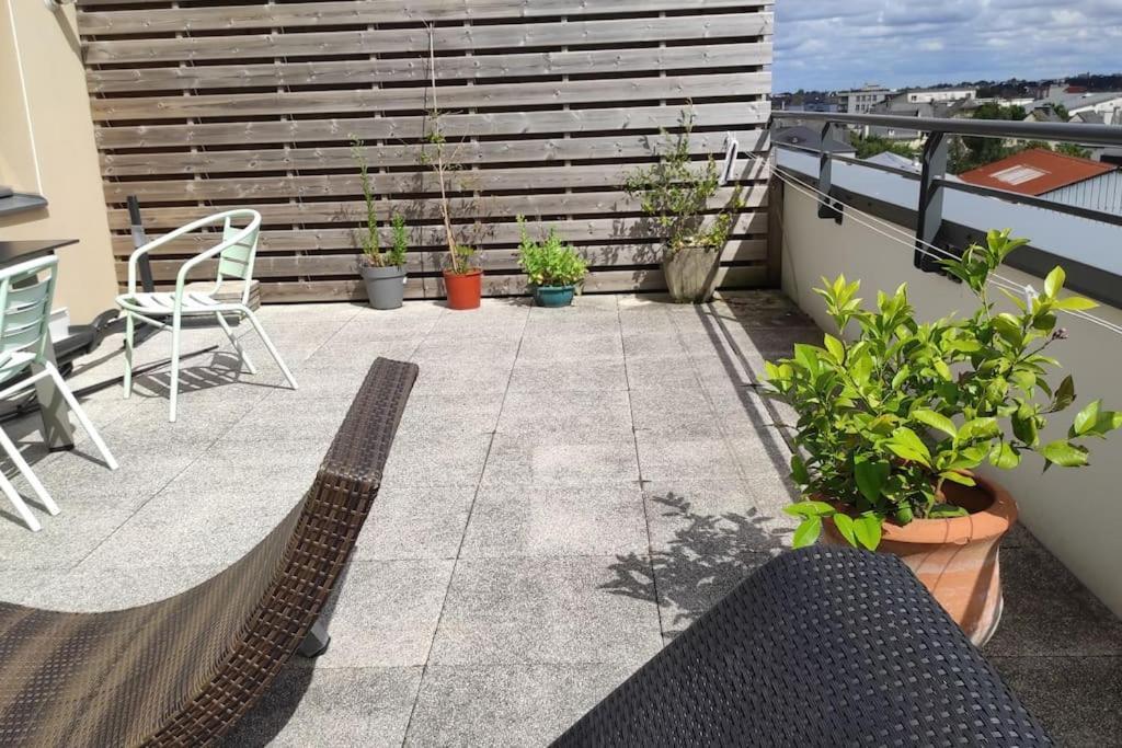 Ti Mat Apartment Saint-Brieuc Bagian luar foto